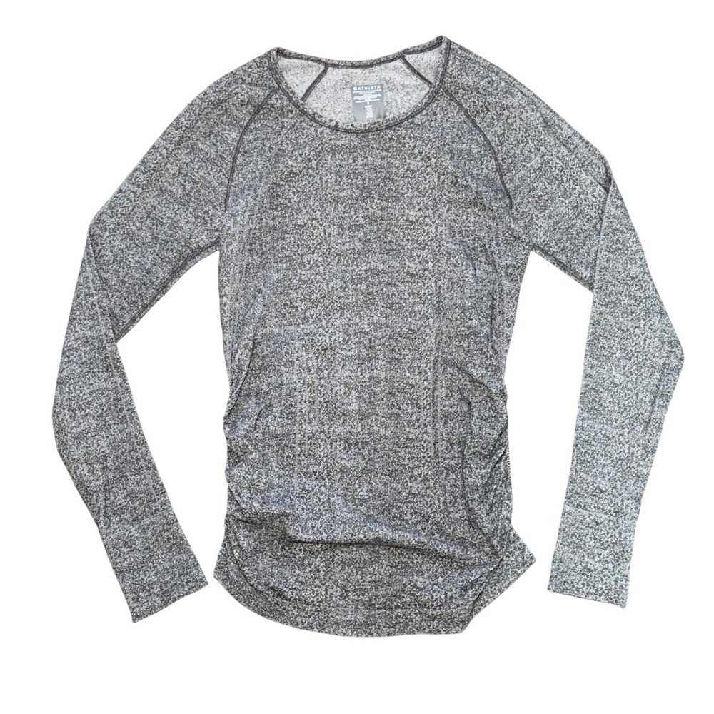 Athleta Speedlight Heather Gray
Seamless Top Long Sleeve Gym Athletic sz‎ Small